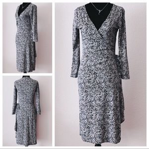 BCBGMaxAzria Floral Wrap Dress